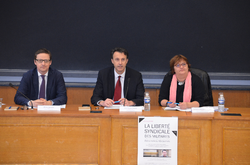 La liberté syndicale des militaires : évolution ou révolution ? Conférence-débat sur la décision de la CEDH du 2 octobre 2014, Matelly c. France, avec la participation de Jean-Hugues Matelly